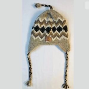 KYBER Outerwear 100% Wool Knit Winter Ski Hat